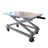 23.6inx37.4in Height Adjustable Heat Printing Equipment Platform Cart