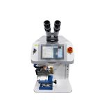 Portable 100W Jewelry Laser Welding Machine Laser Welders Jewelries with Rotary Axis 80J