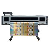 1.38m Roll to Roll UV Inkjet Printer with 1 Epson i3200U +3 Epson i1600U Printheads for Coated Paper, Duplex Paper, Gold/ Silver/ Laser Paper